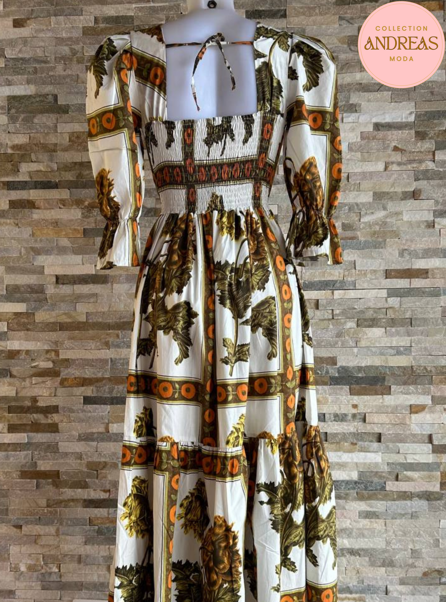 Vestido Carolina girasoles