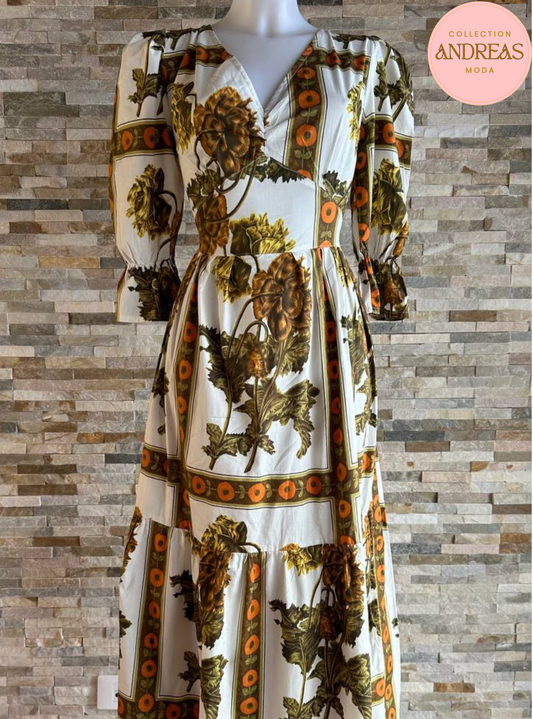 Vestido Carolina girasoles