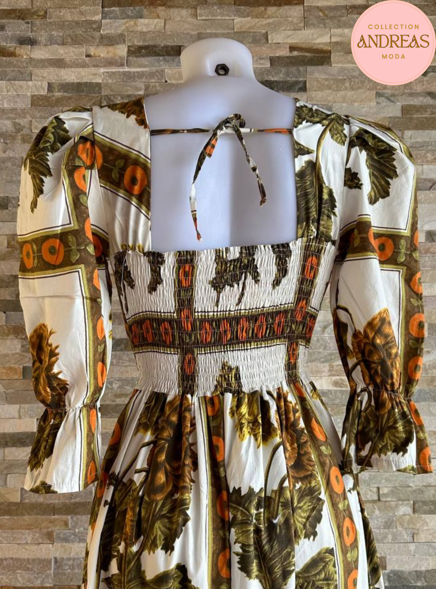 Vestido Carolina girasoles