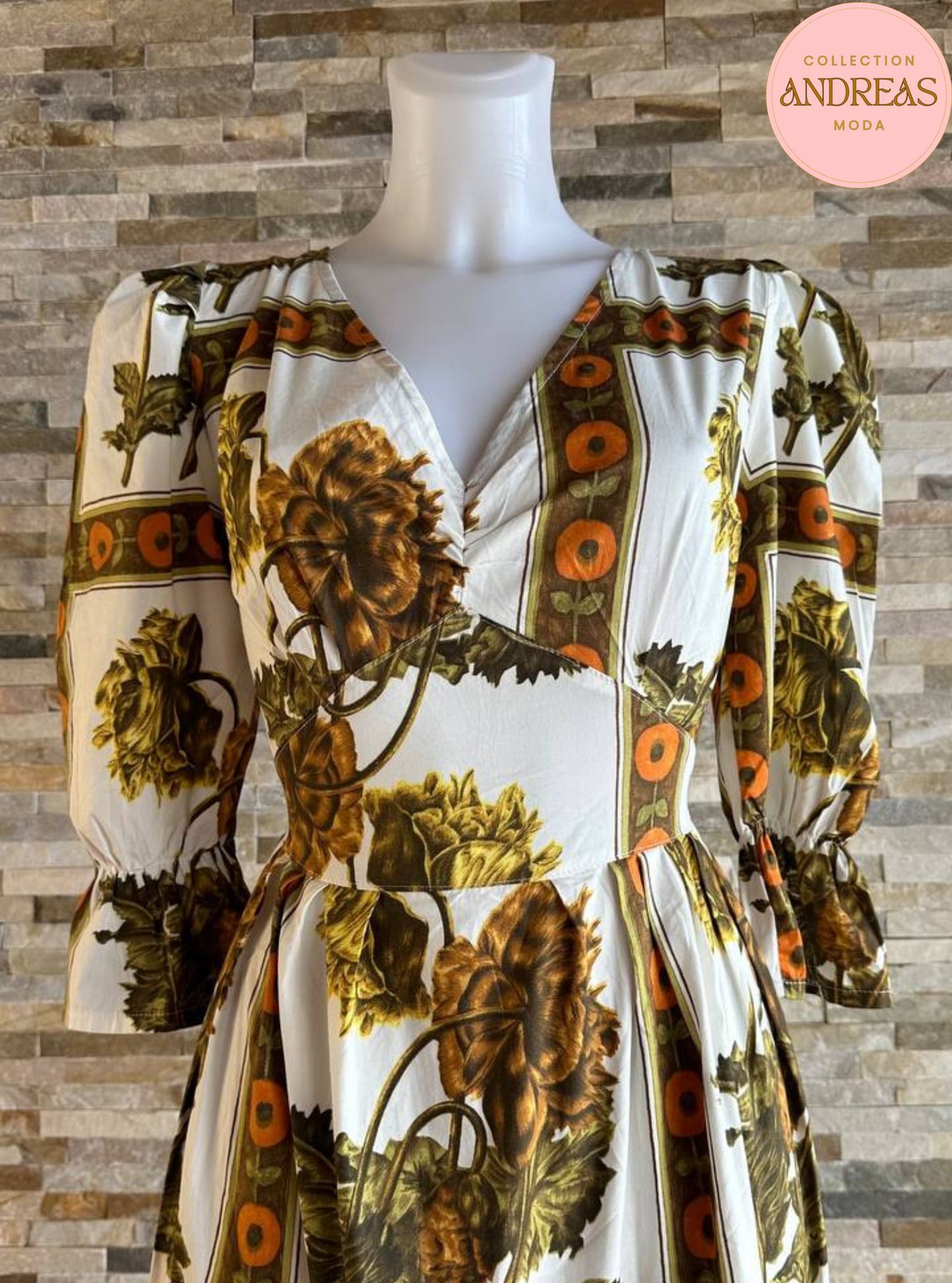 Vestido Carolina girasoles