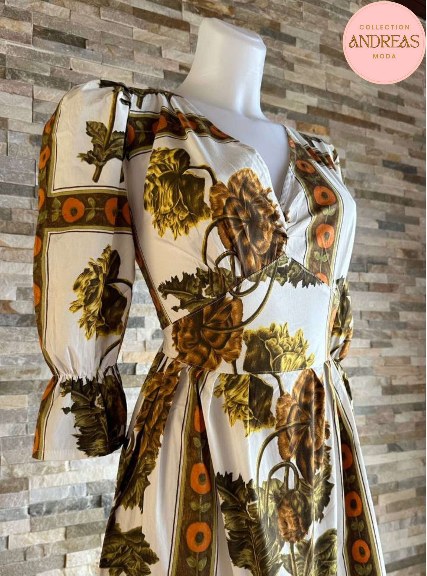 Vestido Carolina girasoles