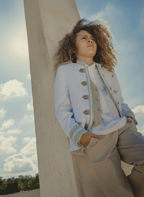 Traje de comunion almirante baby blue